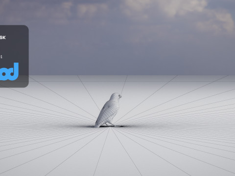 Sparrow 3Dモデル