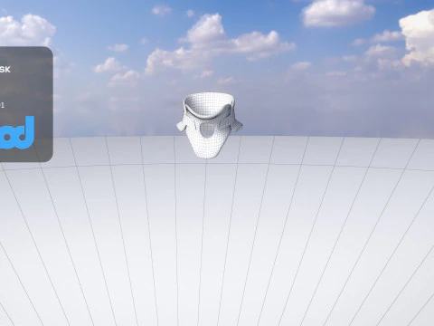 Medical Cervical Collar 3D Model
