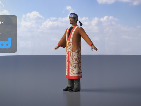 Ainu People 3Dモデル
