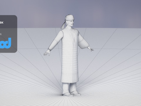 Ainu People 3Dモデル