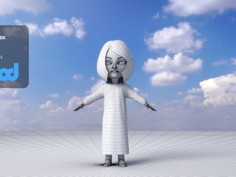 Nurse 0005 3D Модель