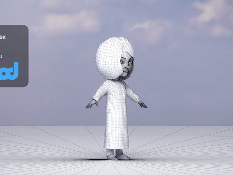 Nurse 0005 3D Модель