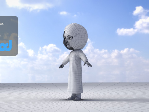 Nurse 0005 3D Модель