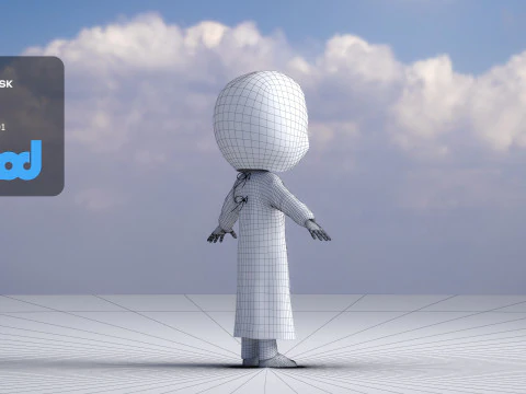 Nurse 0005 3D Model