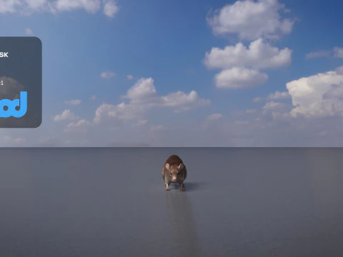 Щур 3D Модель