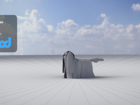 Maltese Dog Modello 3D