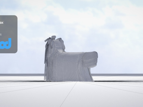 Yorkshire Terrier Dog 3Dモデル