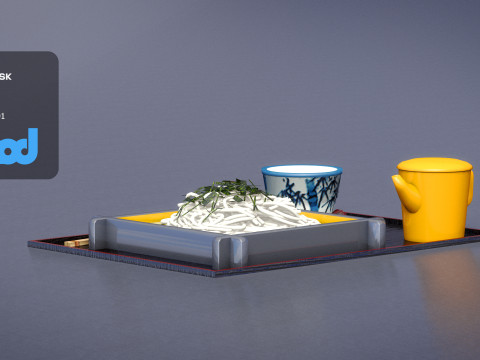 Soba Set Meal 3Dモデル