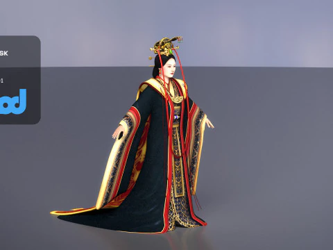 Chinese Empresses 0002 3D Model