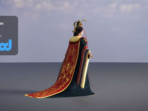 Chinese Empresses 0002 Modèle 3D