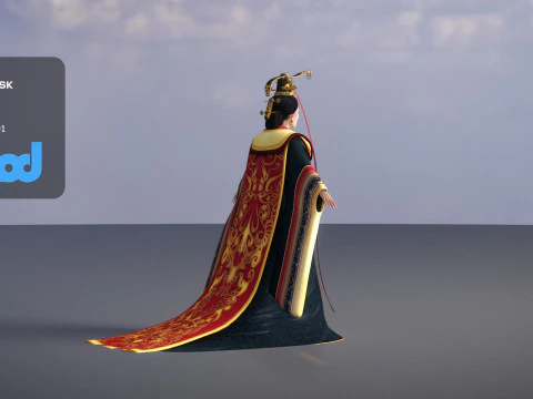 Chinese Empresses 0002 3D Model