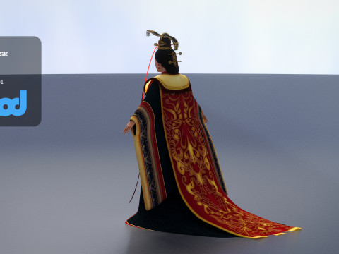 Chinese Empresses 0002 Modèle 3D