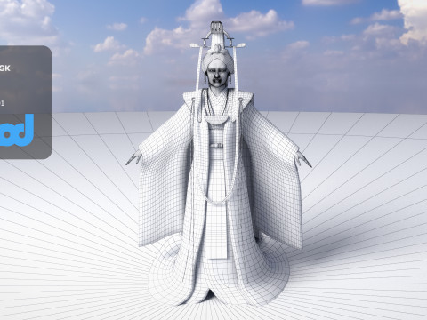 Chinese Empresses 0002 Modèle 3D