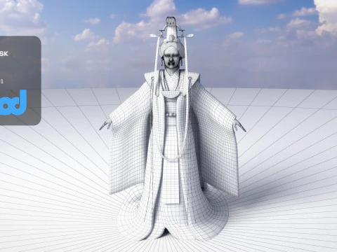 Chinese Empresses 0002 3D Model