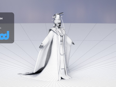 Chinese Empresses 0002 Modèle 3D