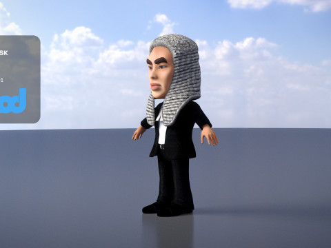 Judge Modèle 3D