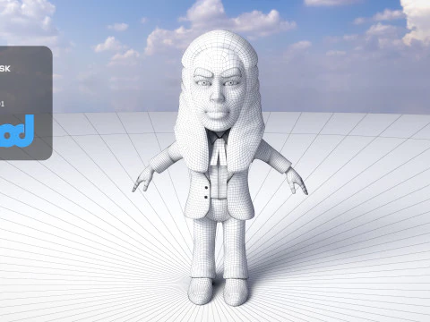Judge 3D Model