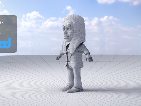 Judge Modèle 3D