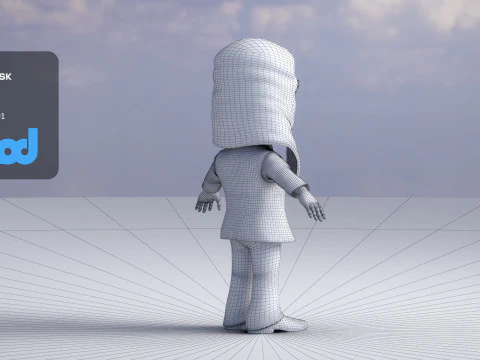 Judge 3D Model