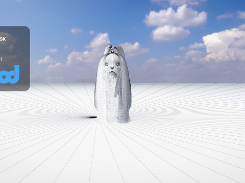 Shih Tzu Dog 3D Model
