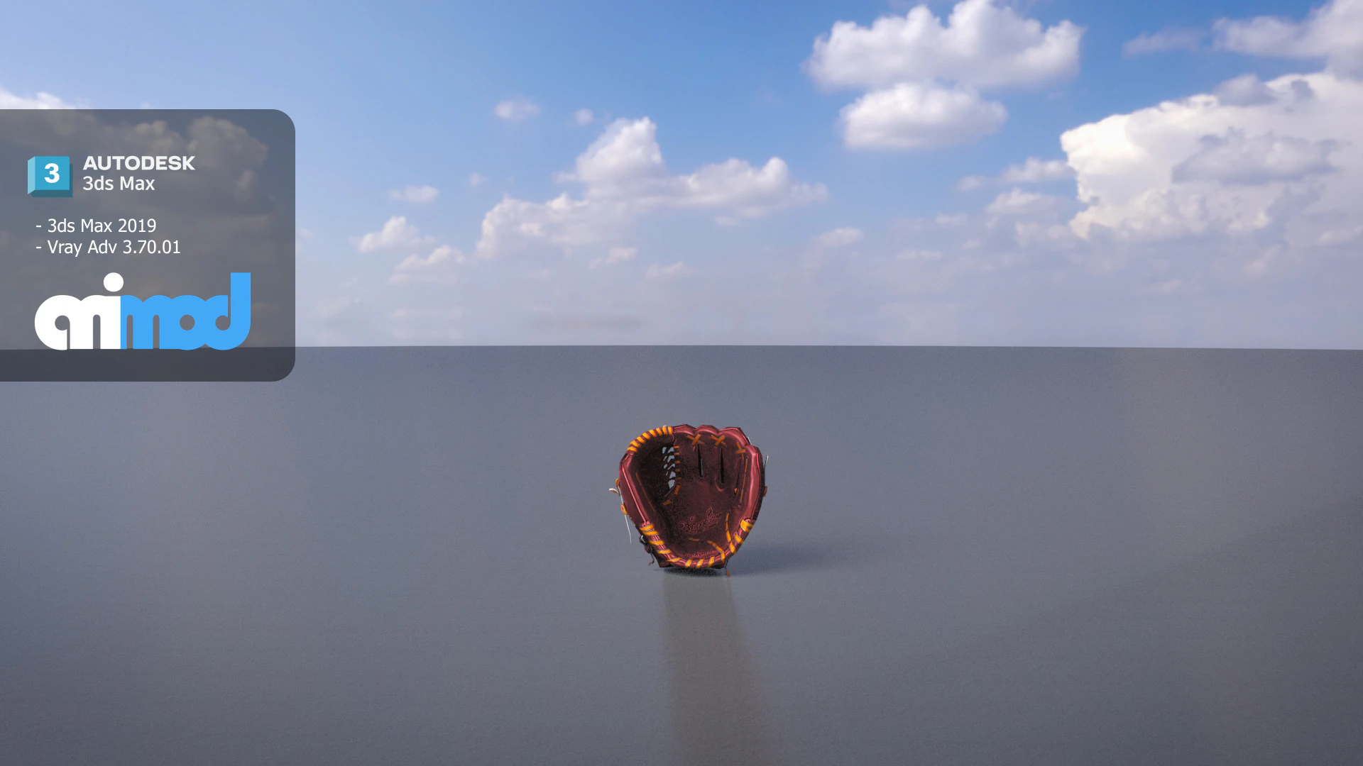 Baseball Glove 3D Model .c4d .max .obj .3ds .fbx .stl .blend 