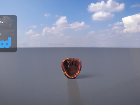 Baseball Glove 3Dモデル