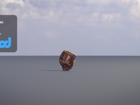 Baseball Glove 3Dモデル