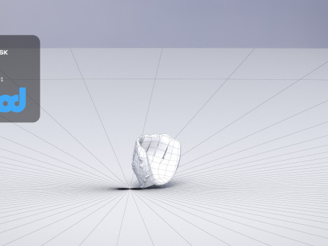 Baseball Glove 3Dモデル