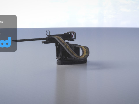 MachineWeapon 3Dモデル