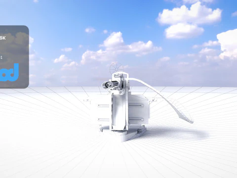 MachineWeapon 3D Model