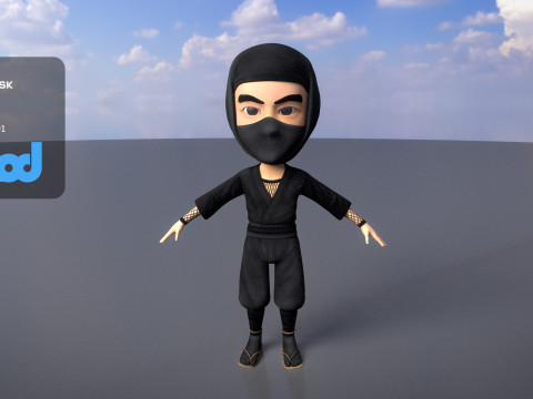 Ninja 3Dモデル