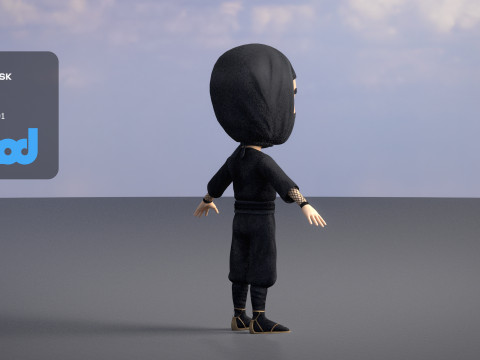 Ninja Modelo 3D
