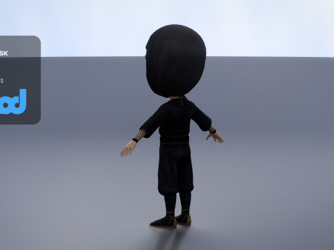 Ninja Modelo 3D