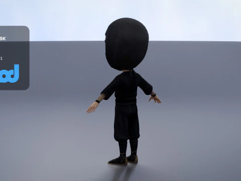 Ninja 3D Model