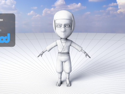 Ninja Modelo 3D