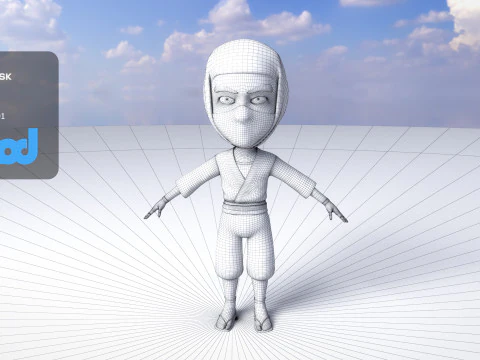 Ninja 3D Model
