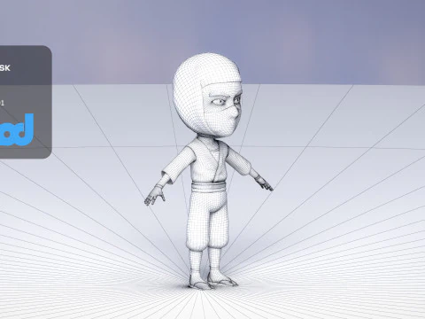 Ninja 3D Model