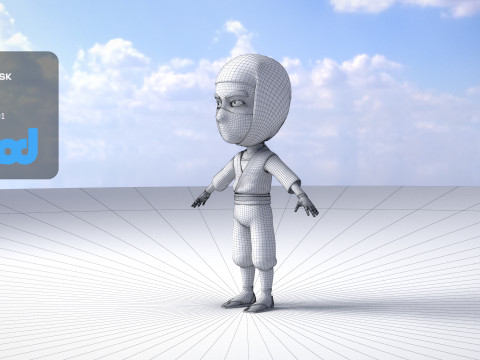 Ninja Modelo 3D