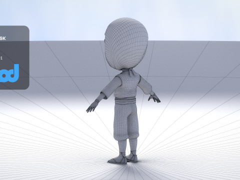 Ninja Modelo 3D