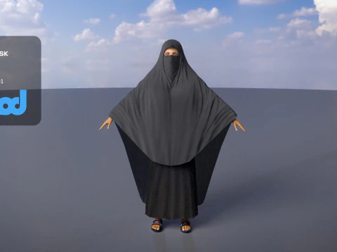 Mulher Irabi Modelo 3D