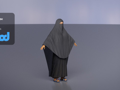 Irabi Female 3Dモデル