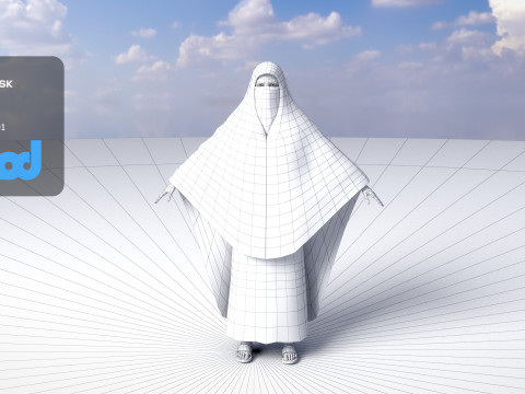 Irabi Female 3Dモデル