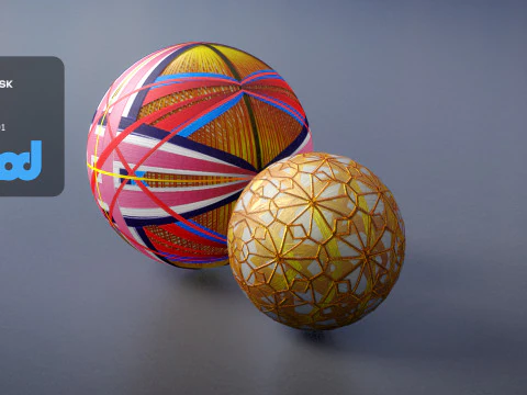 Pallamano tradizionale giapponese Modello 3D