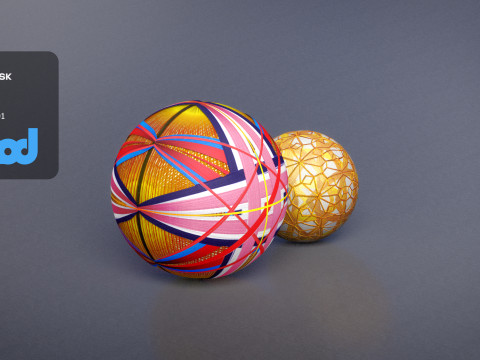 Traditional Japanese Handball 3Dモデル