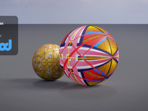 Traditional Japanese Handball 3Dモデル