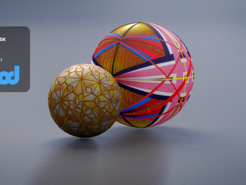 Traditional Japanese Handball 3Dモデル