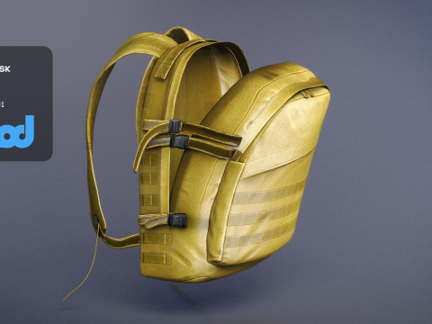 Backpack Rigged Modello 3D
