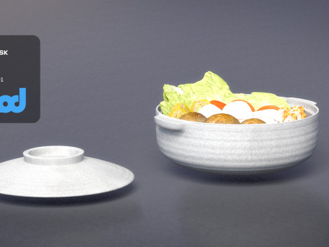Nagasaki Hot Pot 3Dモデル