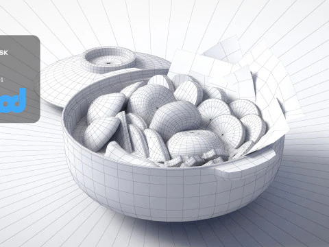 Nagasaki Hot Pot 3D Model