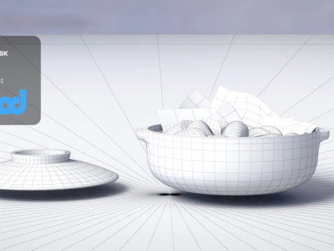 Nagasaki Hot Pot 3D Model